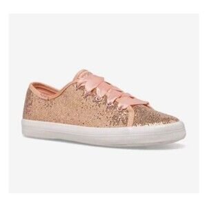 Keds Girl's Kickstart Celebrations Rose Gold 6 Big Kid new